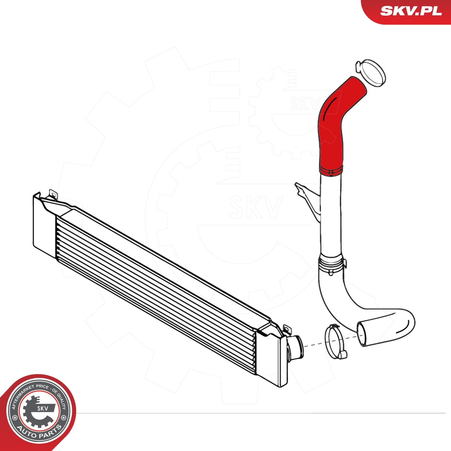 Furtun aer supraalimentare ESEN SKV 24SKV769