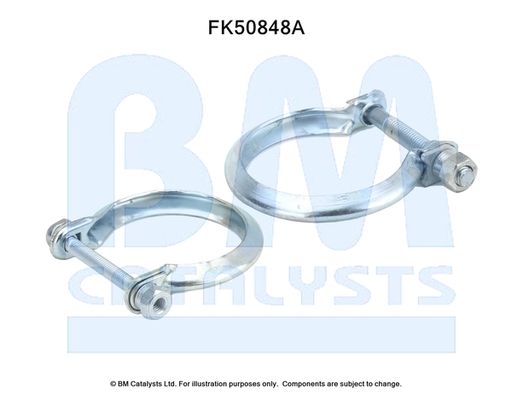 Zestaw montażowy, rura wydechowa BM CATALYSTS FK50848