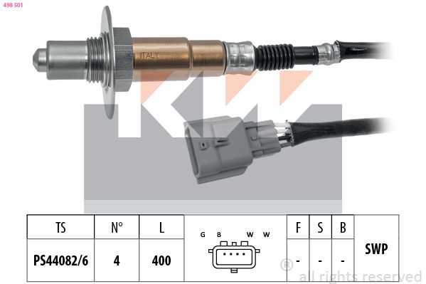 Sonda lambda KW 498 501