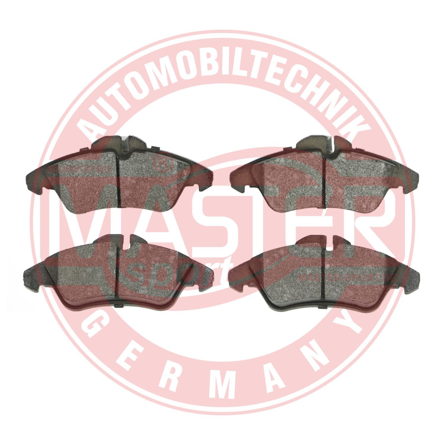 Zestaw klocków hamulcowych, hamulce tarczowe MASTER-SPORT GERMANY 13046070822N-SET-MS