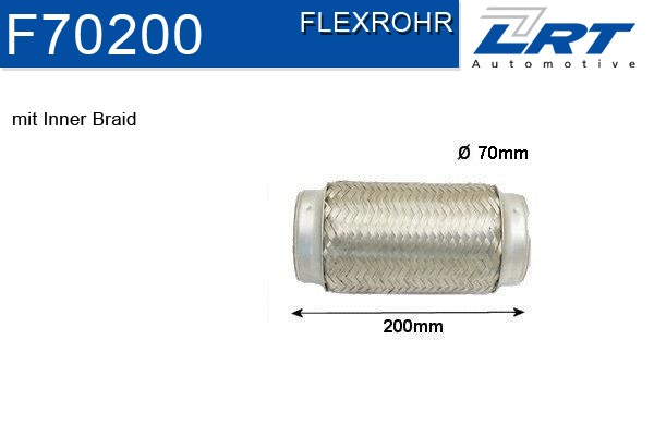 Teava flexibila, esapament LRT F70200