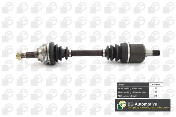 Wał napędowy BGA DS7503A