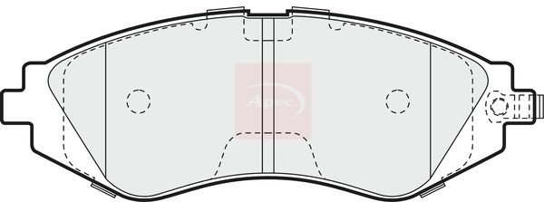 Apec - Front Brake Pad Set