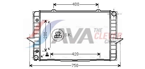 Радиатор, охлаждение двигателя