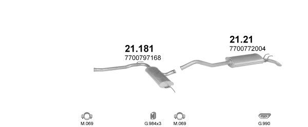 Układ wydechowy POLMO POLMO08772