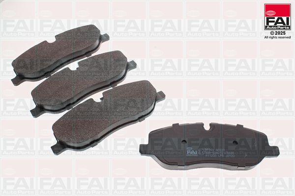 Zestaw klocków hamulcowych, hamulce tarczowe FAI AUTOPARTS BP269