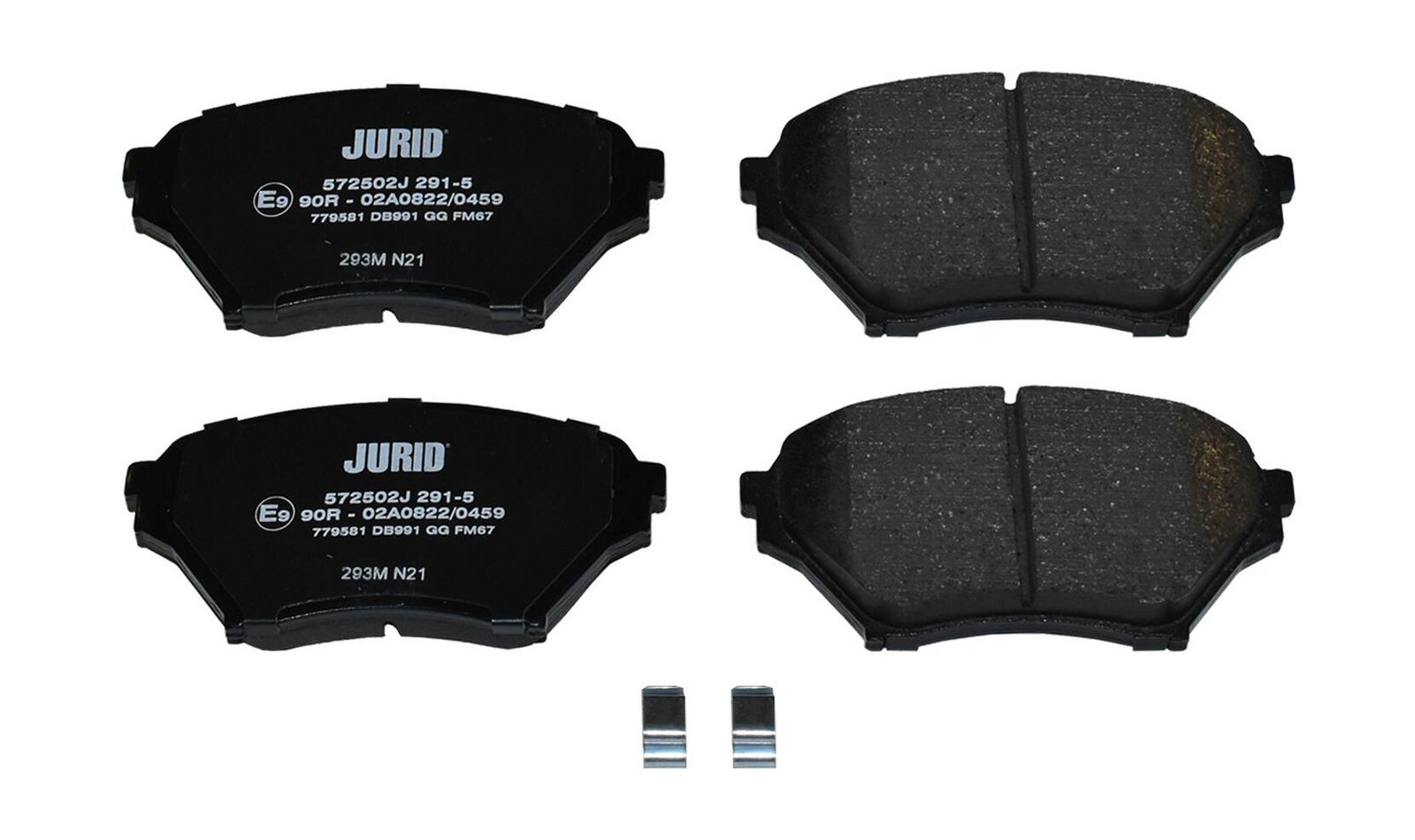 Комплект тормозных колодок, дисковый тормоз