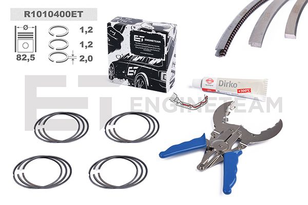 Set segmenti piston ET ENGINETEAM boxET – service kit R1010400ET