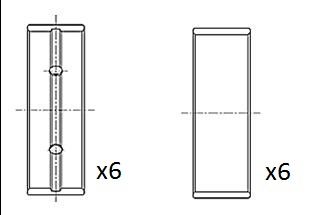 Tuleja łożyska wału korbowego FAI AUTOPARTS BM1061-STD