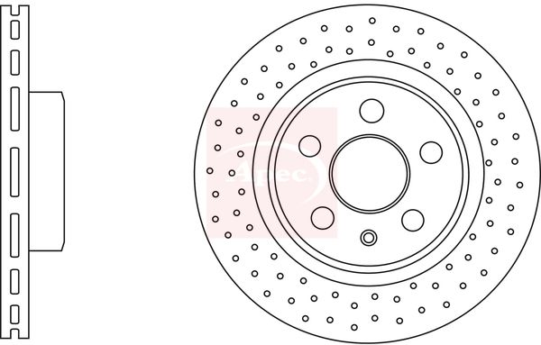 Apec - Rear Brake Disc