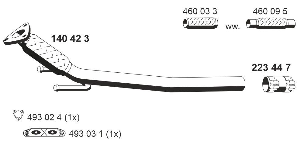Racord evacuare ERNST 140423