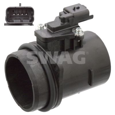Przepływomierz masowy powietrza SWAG 62 10 5846