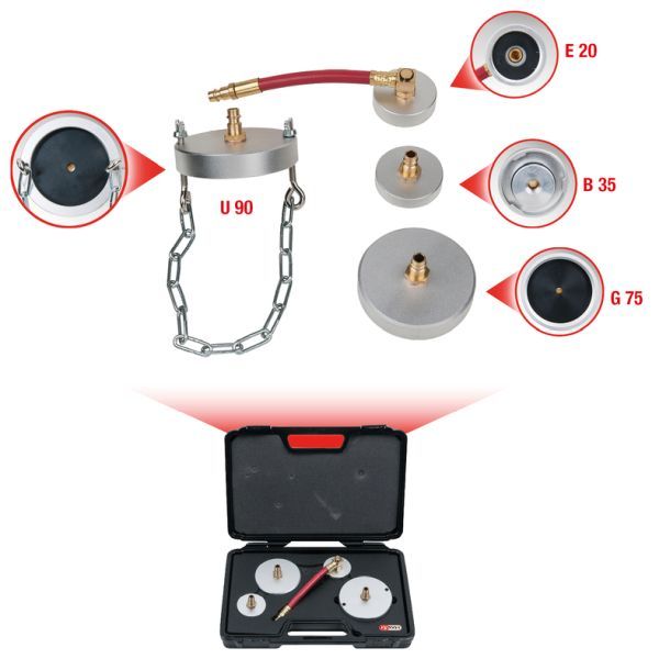 Odvzdušňovací adaptér KS TOOLS 160.0710