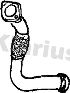 Rura wydechowa KLARIUS 301420