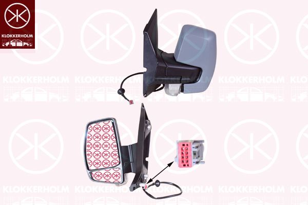 Lusterko zewnętrzne KLOKKERHOLM 25011046