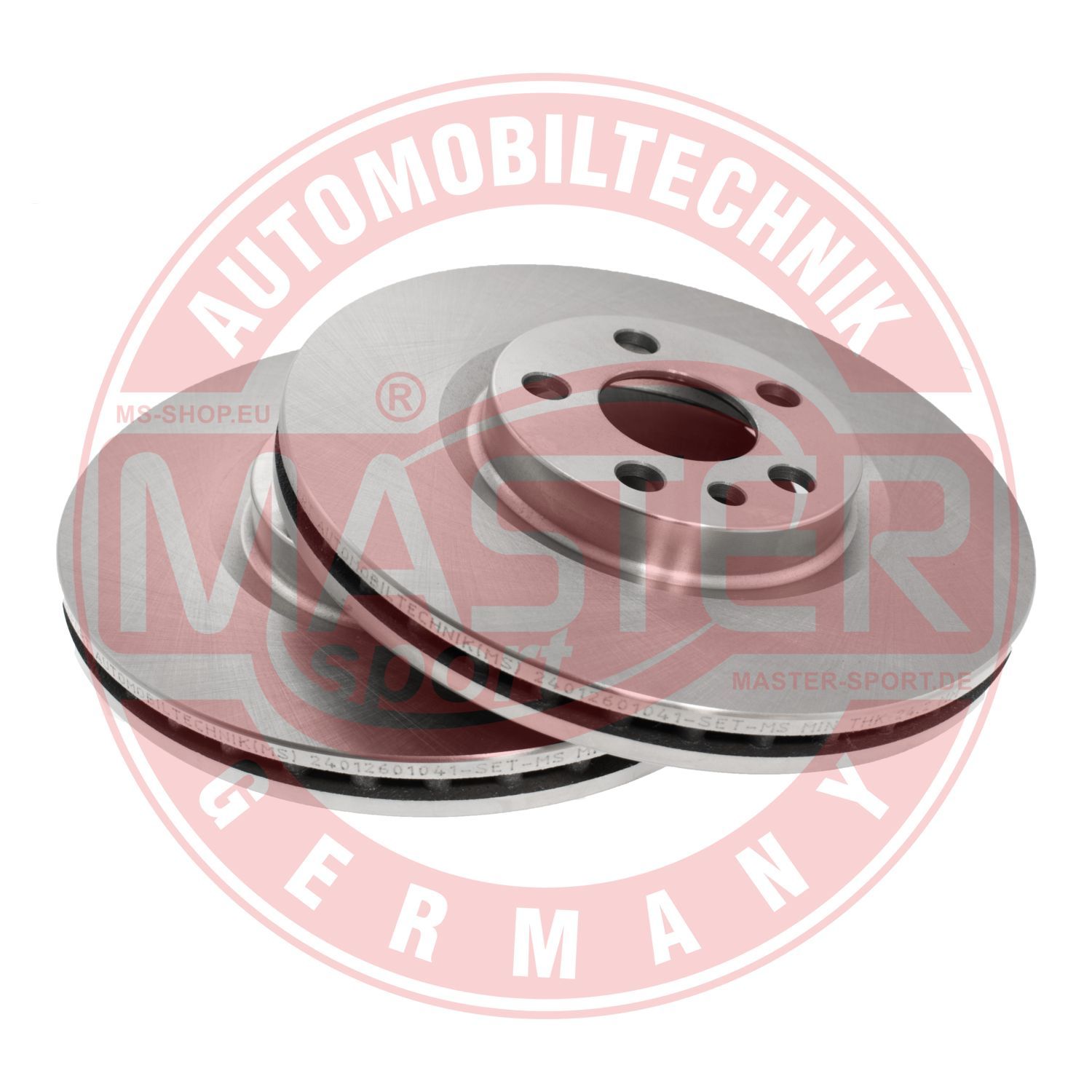 Tarcza hamulcowa MASTER-SPORT GERMANY 24012601041-SET-MS