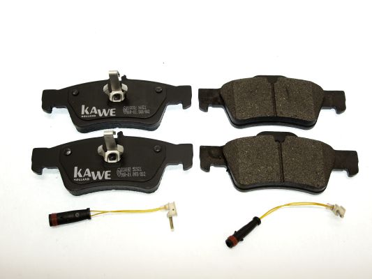 Zestaw klocków hamulcowych, hamulce tarczowe KAWE 810082