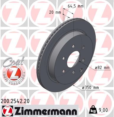 Disc frana ZIMMERMANN COAT Z 200.2542.20