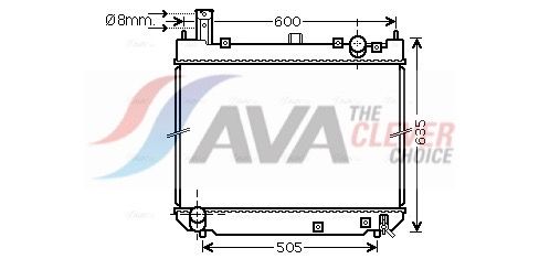 Радиатор, охлаждение двигателя