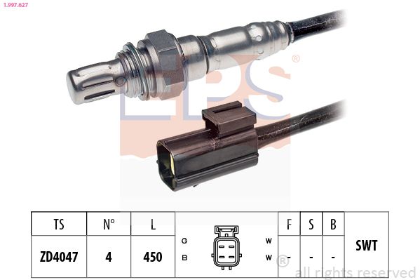 Sonda lambda EPS 1.997.627