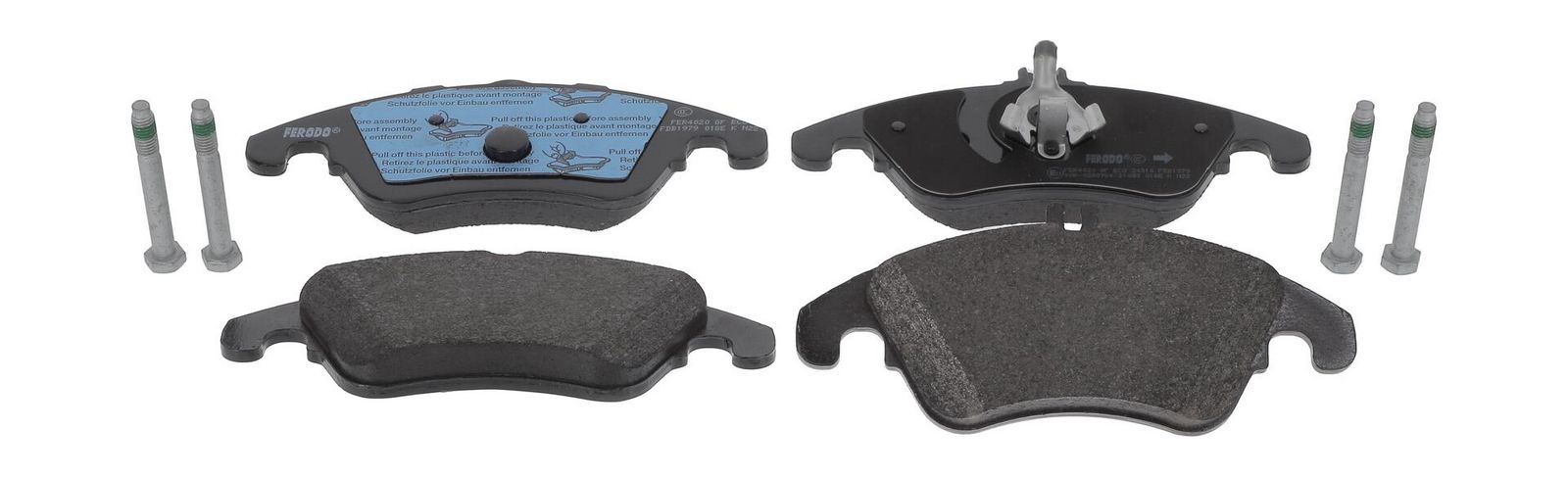 set placute frana,frana disc FERODO FDB1979