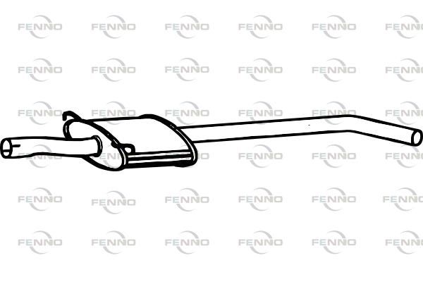 Tłumik środkowy FENNO P5110