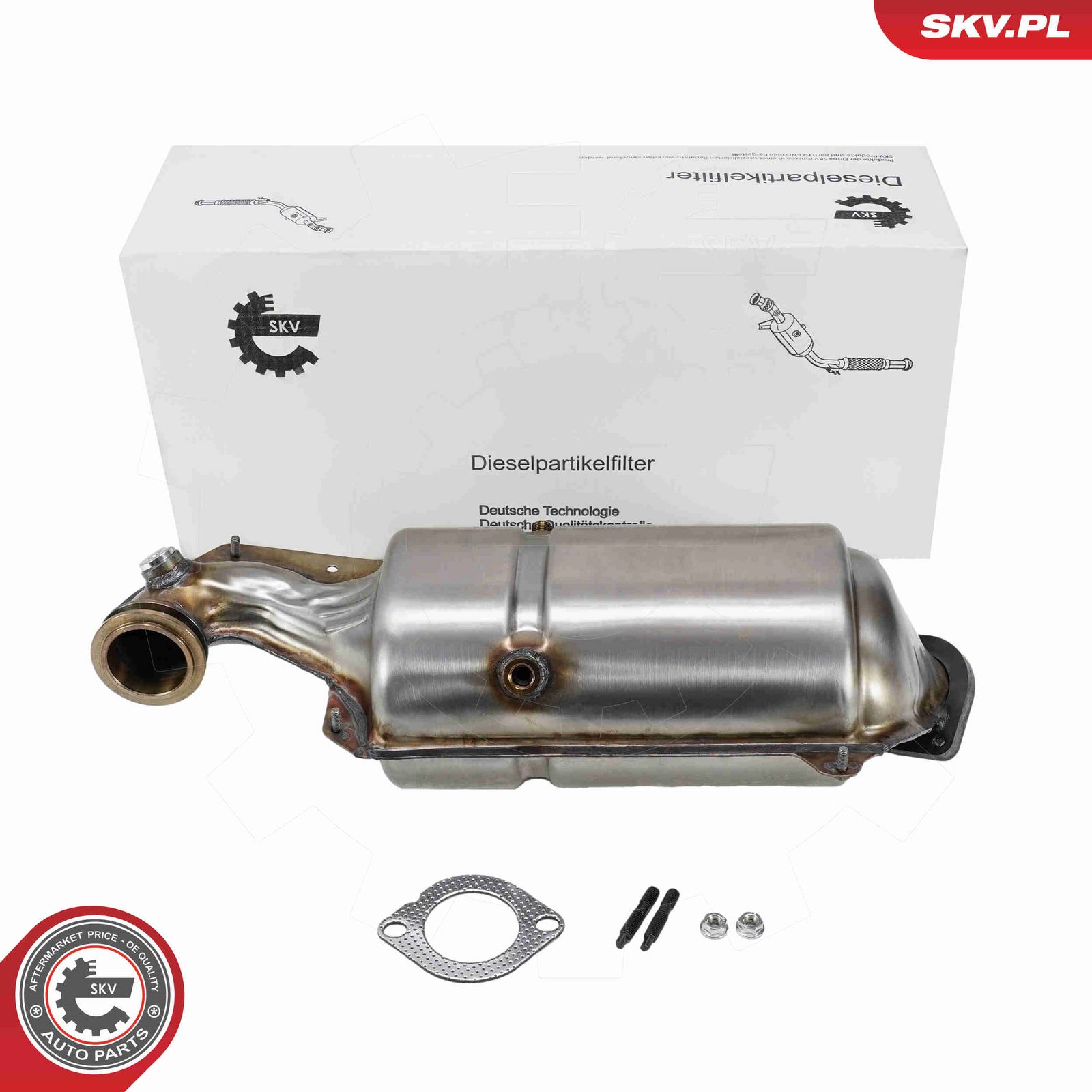 Сажевый / частичный фильтр, система выхлопа ОГ