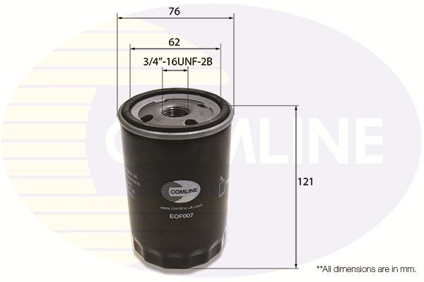 Filtr oleju COMLINE EOF007
