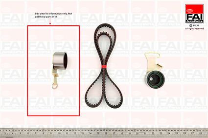 Zestaw paska rozrządu FAI AUTOPARTS TBK213