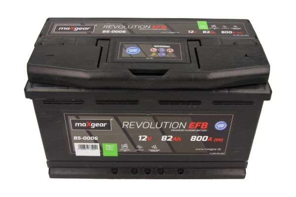 Autobaterie MAXGEAR Revolution EFB, 12V, 82Ah, 800A, 85-0006