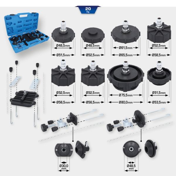 Adaptor aerisire BRILLIANT TOOLS BT701220