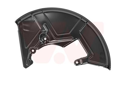 Ochranný plech proti rozstřikování, brzdový kotouč VAN WEZEL 0377371