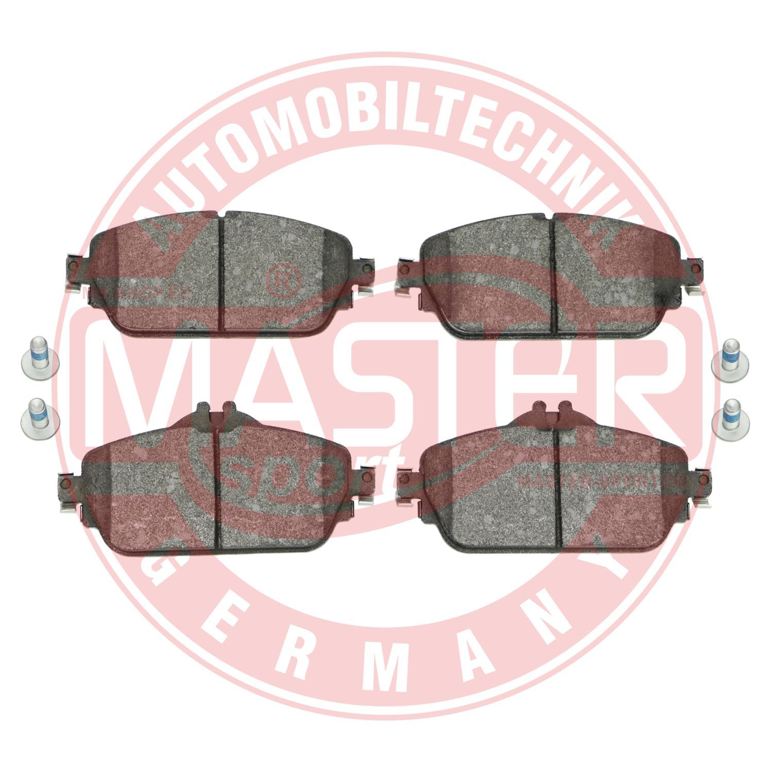 Zestaw klocków hamulcowych, hamulce tarczowe MASTER-SPORT GERMANY 13046027922N-SET-MS