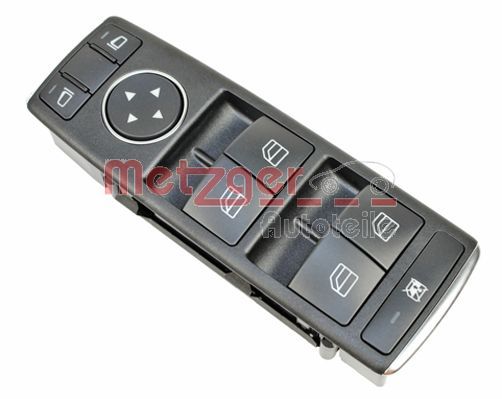 Przełącznik, podnośnik szyby METZGER AUTOTEILE 0916430