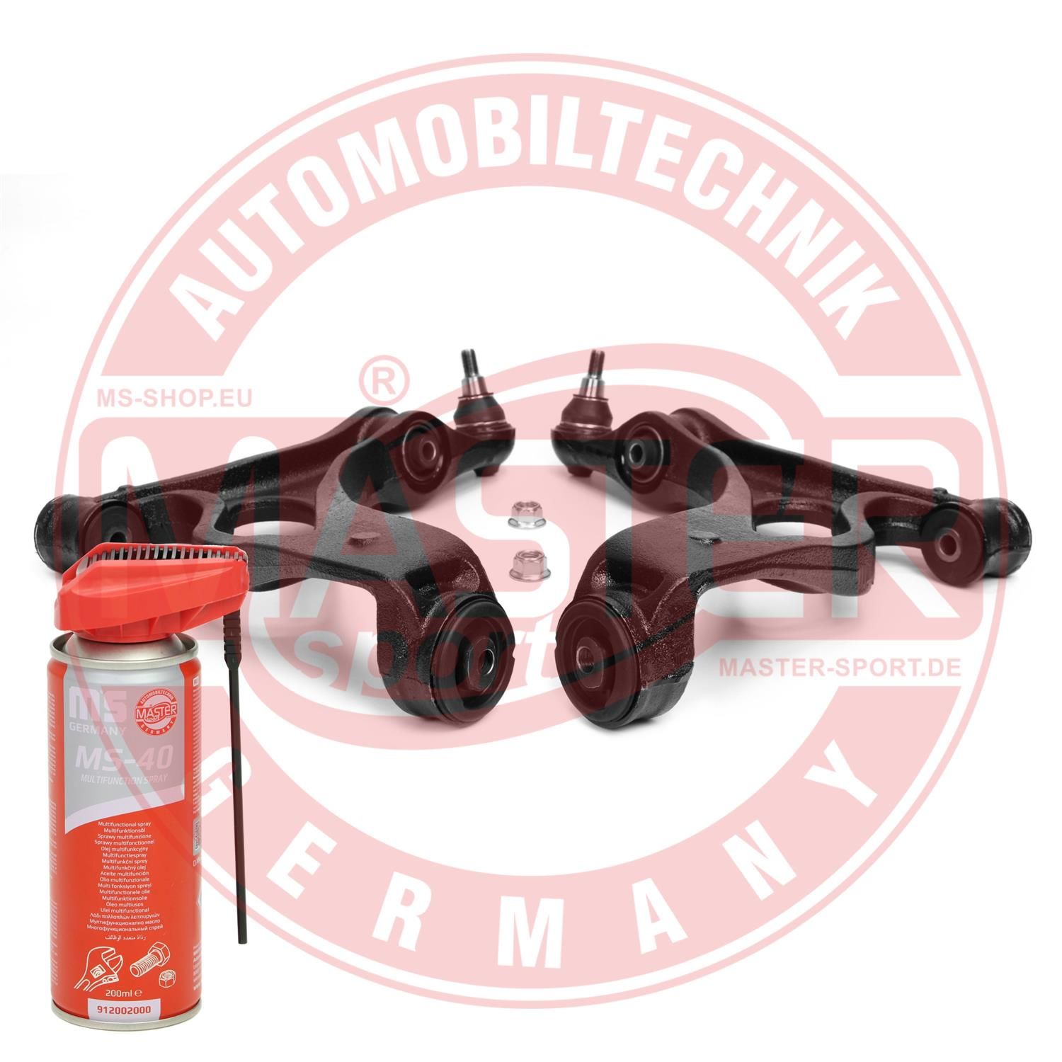 E-shop Sada ramien nápravy zavesenia kolies MASTER-SPORT GERMANY 37043-KIT-MSP