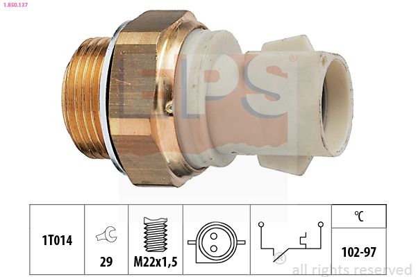 Termoslēdzis, Radiatora ventilators