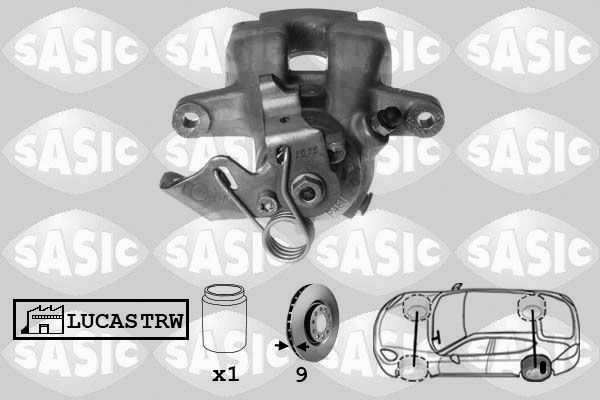 Zacisk hamulca SASIC 6500052