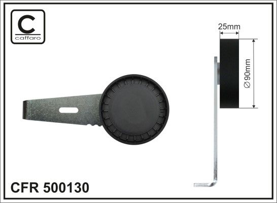 Napínák, žebrovaný klínový řemen CAFFARO 500130