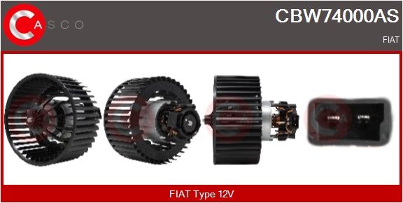 vnitřní ventilátor CASCO CBW74000AS