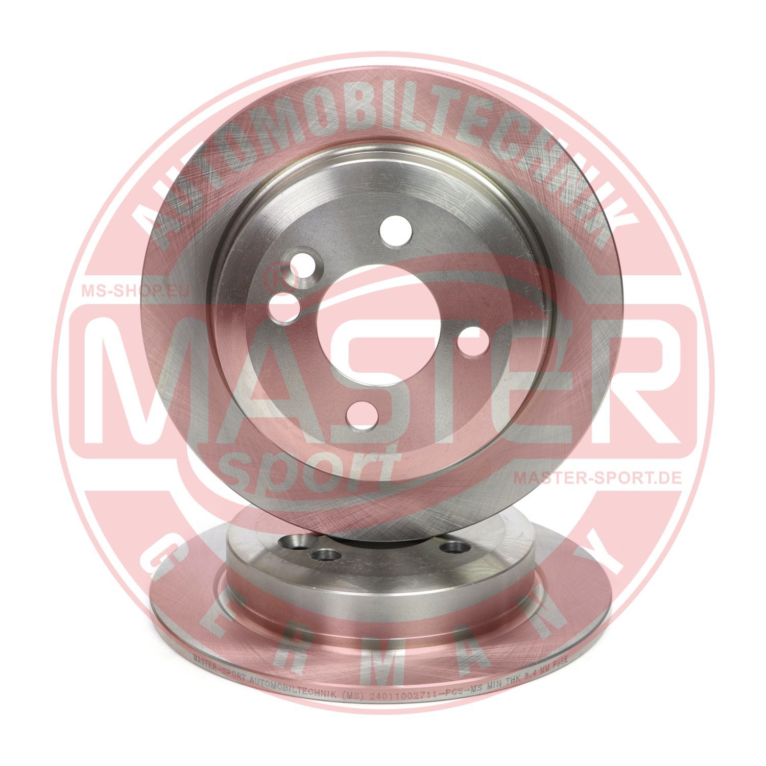 Tarcza hamulcowa MASTER-SPORT GERMANY 24011002711-SET-MS