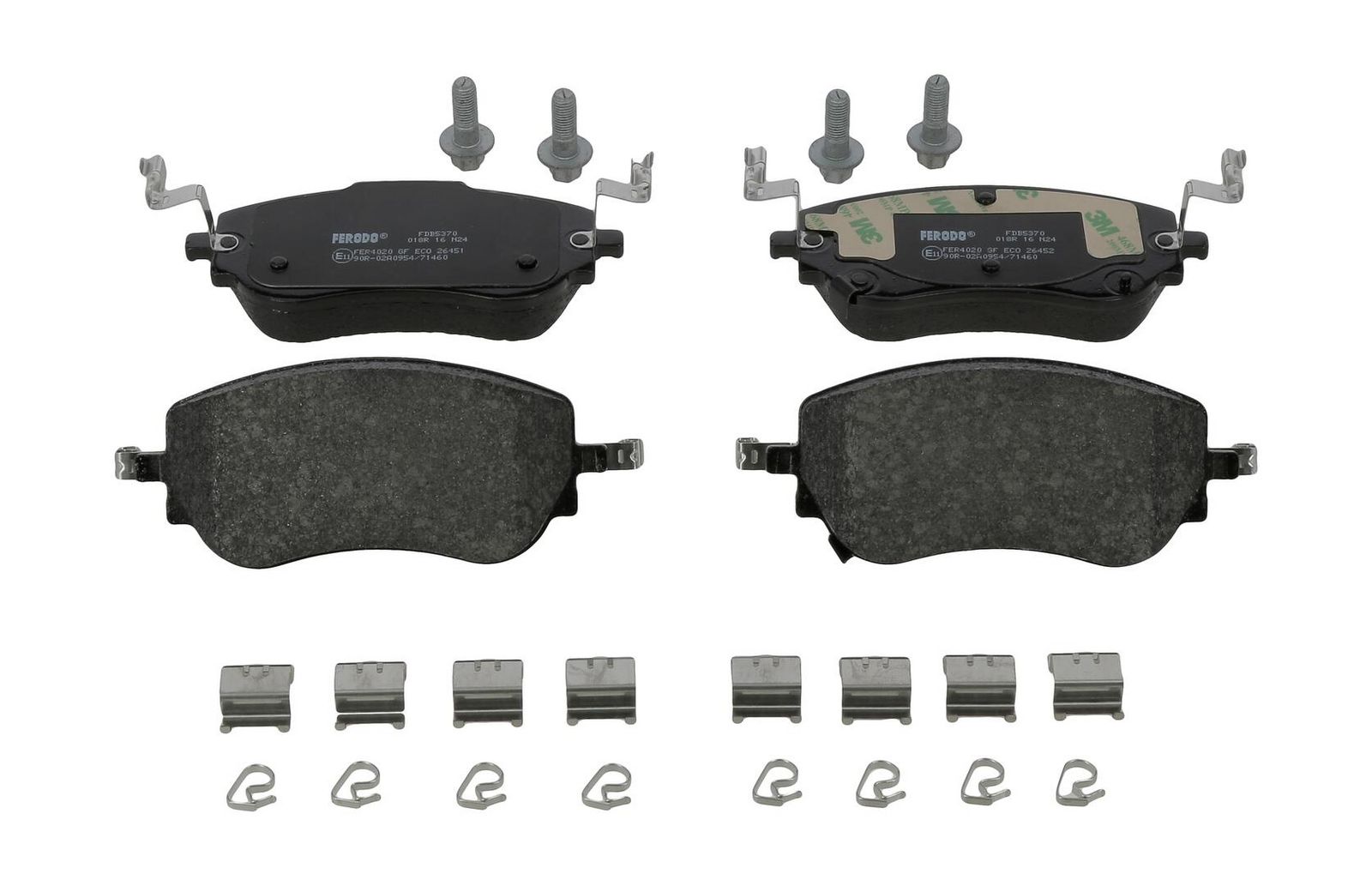 set placute frana,frana disc FERODO FDB5370