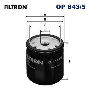 Olejový filtr FILTRON OP 643/5