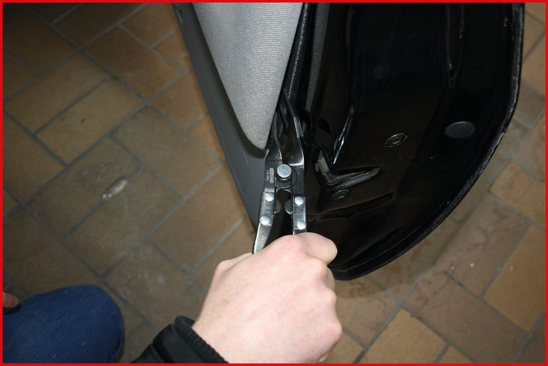Levně Kleště, panel dveří KS TOOLS 115.1051