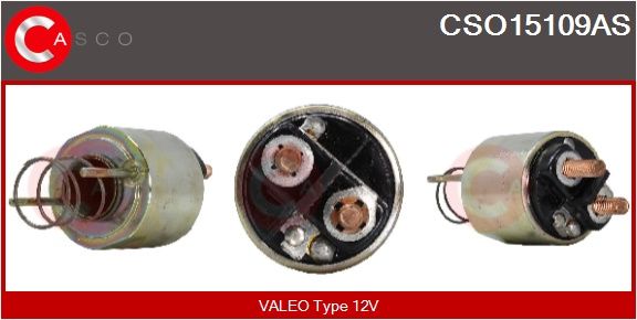 Elektromagnetický spínač, startér CASCO CSO15109AS