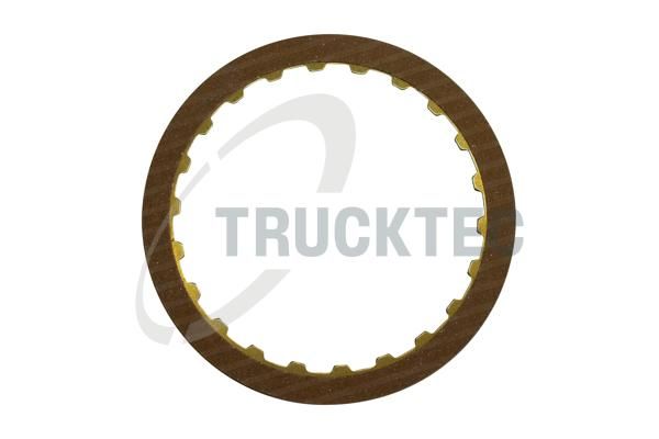 Lamelă Fricțiune, ambreiaj lamelar (cutie viteze autom.) TRUCKTEC AUTOMOTIVE 02.25.043