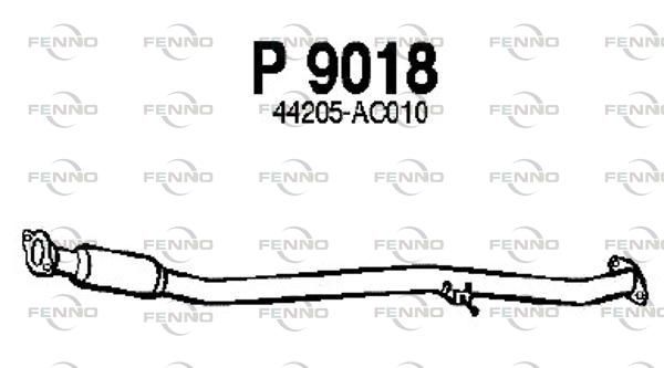 Tłumik środkowy FENNO P9018
