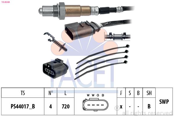 Sonda lambda FACET 10.8248