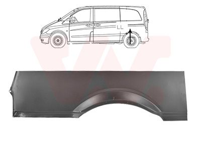 Panou lateral VAN WEZEL 3081143
