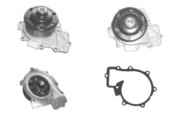 Pompe à eau, refroidissement du moteur
