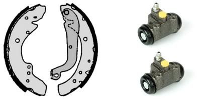 Zestaw szczęk hamulcowych BREMBO H 68 058